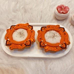 WC 40 Decorative Soy Wax Mitti Diya