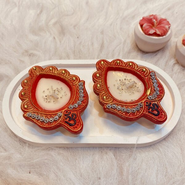 Decorative Soy Wax Mitti Diya